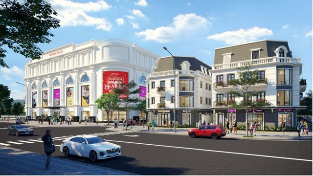 Vincom Shophouse Royal Park vừa ra mắt tại Quảng Trị đã gây chấn động thị trường bất động sản khu vực miền Trung