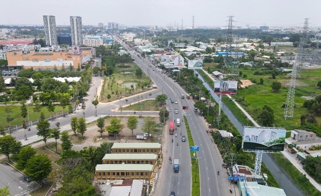 TP Thuận An sẽ trở thành trung tâm đô thị, dịch vụ của tỉnh Bình Dương. Ảnh: Phạm Nhật Phúc