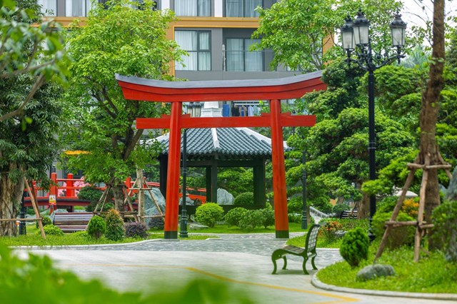Vườn Nhật nội khu mang bình yên, may mắn, thịnh vượng cho cư dân R1.01