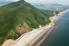 Đường ven biển gần 1.500 tỷ đồng ở Hà Tĩnh trước ngày về đích